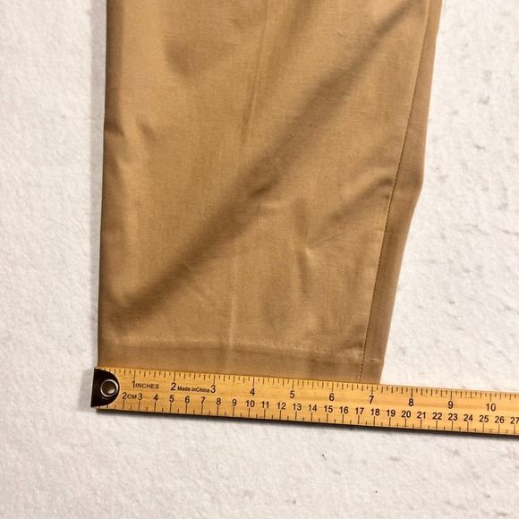 J Jill Chino Pants Khakis Elastic Waist Front Pockets Casual Women's 18 38x28 - Picture 7 of 14